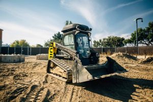 built robotics chargeur sur chantier